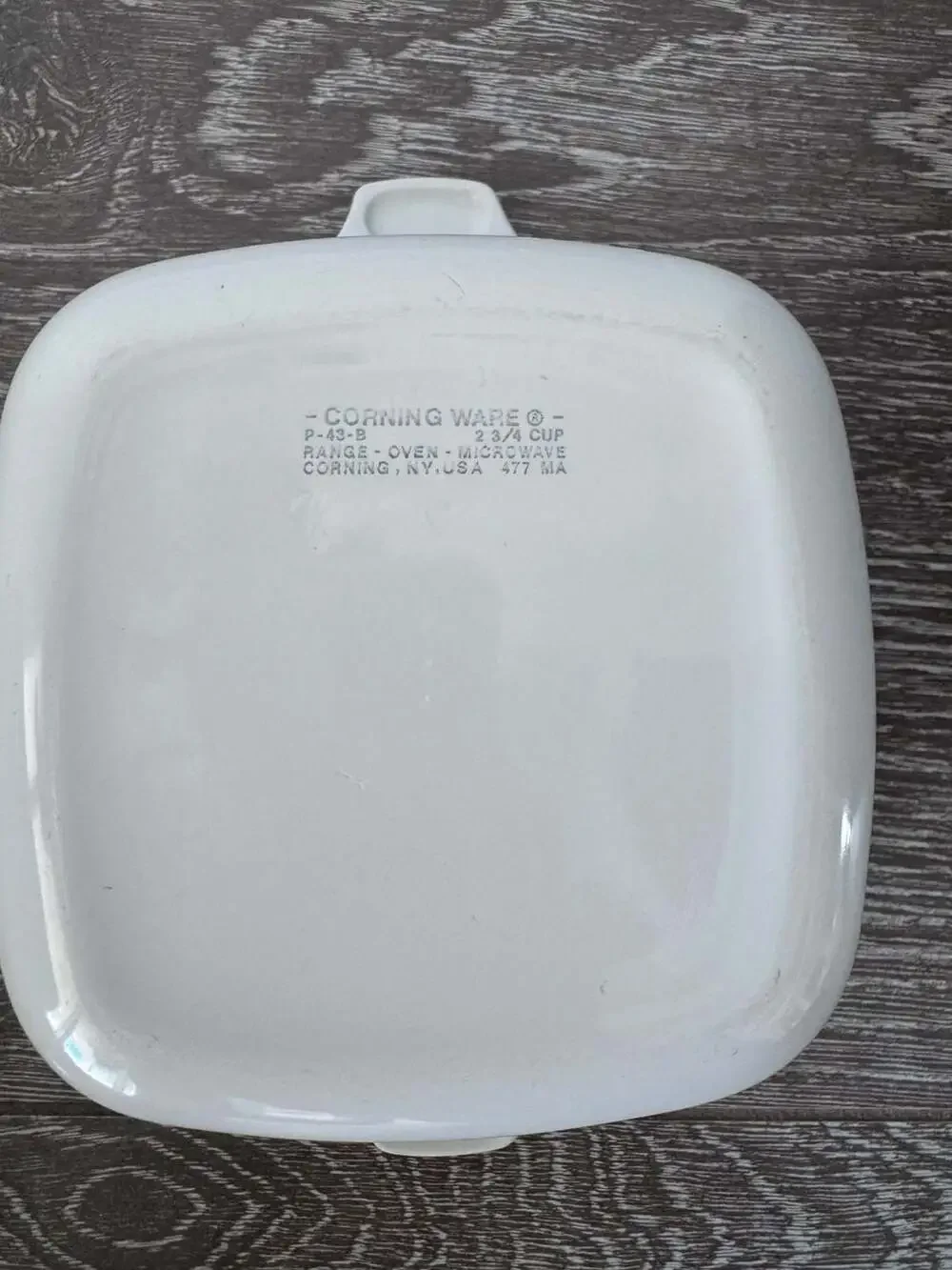 Vintage Corning Ware Spice of Life P-43-B 2 3/4 Cup Baking Dish